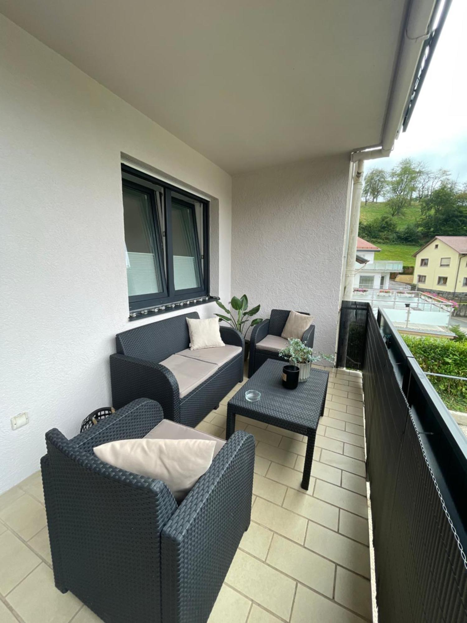 Ferienwohnung Am Felsenmeer Lautertal  Ngoại thất bức ảnh